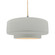 Large Tier 1-Light Pendant (254|CER-6545-MTGD-NCKL-BEIG-TWST)