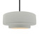 Large Tier 1-Light Pendant (254|CER-6545-MTGD-MBLK-RIGID)