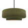 Large Tier 1-Light Pendant (254|CER-6545-MGRN-NCKL-RIGID)