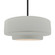 Large Tier 1-Light Pendant (254|CER-6545-MAT-MBLK-RIGID)