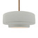 Large Tier 1-Light Pendant (254|CER-6545-MAT-BRSS-RIGID)