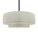 Large Tier LED Pendant (254|CER-6545-CRK-MBLK-RIGID-LED1-700)