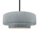 Large Tier 1-Light Pendant (254|CER-6545-CONC-MBLK-RIGID-LED1-700)