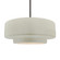 Large Tier 1-Light Pendant (254|CER-6545-CRK-NCKL-RIGID)