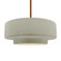 Large Tier LED Pendant (254|CER-6545-CKC-BRSS-RIGID-LED1-700)