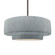 Large Tier 1-Light Pendant (254|CER-6545-CONC-NCKL-RIGID)
