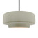 Large Tier 1-Light Pendant (254|CER-6545-CKC-MBLK-RIGID)