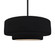 Large Tier 1-Light Pendant (254|CER-6545-BKMT-MBLK-RIGID-LED1-700)