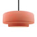 Large Tier 1-Light Pendant (254|CER-6545-BSH-MBLK-RIGID)