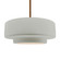 Large Tier 1-Light Pendant (254|CER-6545-BIS-BRSS-RIGID)