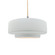 Medium Tier 1-Light Pendant (254|CER-6543-WTWT-NCKL-BEIG-TWST-LED1-700)
