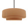 Large Tier 1-Light Pendant (254|CER-6545-ADOB-NCKL-RIGID)