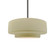 Medium Tier 1-Light Pendant (254|CER-6543-VAN-NCKL-RIGID)