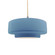 Medium Tier 1-Light Pendant (254|CER-6543-SKBL-NCKL-BEIG-TWST-LED1-700)