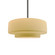 Medium Tier 1-Light Pendant (254|CER-6543-MYLW-NCKL-RIGID-LED1-700)