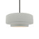Medium Tier 1-Light Pendant (254|CER-6543-MAT-NCKL-RIGID-LED1-700)
