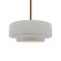 Medium Tier 1-Light Pendant (254|CER-6543-MTGD-BRSS-RIGID)
