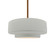 Medium Tier 1-Light Pendant (254|CER-6543-MAT-BRSS-RIGID)