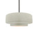 Medium Tier LED Pendant (254|CER-6543-CRK-NCKL-RIGID-LED1-700)