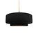 Medium Tier 1-Light Pendant (254|CER-6543-CRB-NCKL-BEIG-TWST-LED1-700)