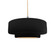 Medium Tier 1-Light Pendant (254|CER-6543-CBGD-NCKL-BEIG-TWST)