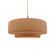 Medium Tier 1-Light Pendant (254|CER-6543-ADOB-NCKL-BEIG-TWST)