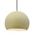 Large Globe 1-Light Pendant (254|CER-6535-VAN-NCKL-BKCD)