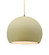 Large Globe 1-Light Pendant (254|CER-6535-VAN-NCKL-BEIG-TWST)