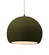 Large Globe 1-Light Pendant (254|CER-6535-MGRN-MBLK-BEIG-TWST)