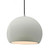 Large Globe LED Pendant (254|CER-6535-MAT-NCKL-BKCD-LED1-700)