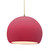 Large Globe 1-Light Pendant (254|CER-6535-CRSE-ABRS-BEIG-TWST-LED1-700)