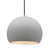 Large Globe LED Pendant (254|CER-6535-BIS-NCKL-BKCD-LED1-700)