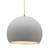 Large Globe 1-Light Pendant (254|CER-6535-BIS-ABRS-BEIG-TWST-LED1-700)