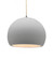 Large Globe 1-Light Pendant (254|CER-6535-BIS-NCKL-BEIG-TWST)