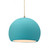 Medium Globe 1-Light Pendant (254|CER-6533-RFPL-ABRS-BEIG-TWST-LED1-700)