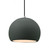 Medium Globe LED Pendant (254|CER-6533-PWGN-NCKL-BKCD-LED1-700)