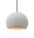 Medium Globe LED Pendant (254|CER-6533-MTGD-NCKL-BKCD-LED1-700)