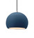 Medium Globe LED Pendant (254|CER-6533-MDMT-NCKL-BKCD-LED1-700)