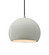 Medium Globe 1-Light Pendant (254|CER-6533-MAT-NCKL-BKCD)