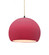 Medium Globe 1-Light Pendant (254|CER-6533-CRSE-MBLK-BEIG-TWST)
