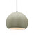 Medium Globe 1-Light Pendant (254|CER-6533-CKC-MBLK-BKCD)