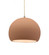 Medium Globe 1-Light Pendant (254|CER-6533-ADOB-ABRS-BEIG-TWST)