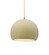 Small Globe 1-Light Pendant (254|CER-6530-VAN-NCKL-BEIG-TWST-LED1-700)