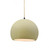 Small Globe 1-Light Pendant (254|CER-6530-VAN-MBLK-BEIG-TWST)