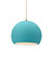 Small Globe 1-Light Pendant (254|CER-6530-RFPL-ABRS-BEIG-TWST-LED1-700)