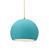 Small Globe 1-Light Pendant (254|CER-6530-RFPL-NCKL-BEIG-TWST)