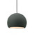 Small Globe 1-Light Pendant (254|CER-6530-PWGN-NCKL-BKCD)