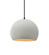 Small Globe 1-Light Pendant (254|CER-6530-MTGD-MBLK-BKCD)