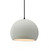 Small Globe LED Pendant (254|CER-6530-MAT-MBLK-BKCD-LED1-700)