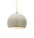 Small Globe 1-Light Pendant (254|CER-6530-CRK-MBLK-BEIG-TWST-LED1-700)